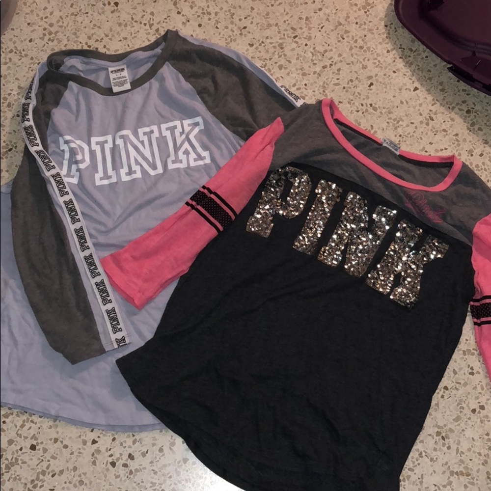 VS Pink shirts